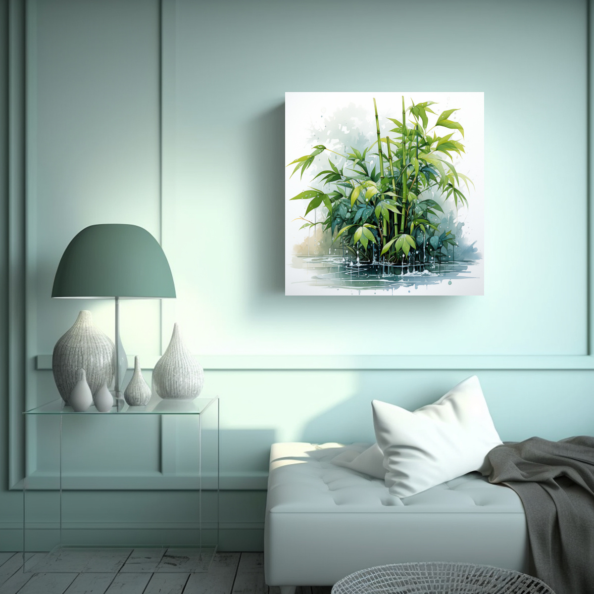 PINTURA EN BASTIDOR: EXPRESIÓN PROFUNDIDAD DE 60X60 CM - 2