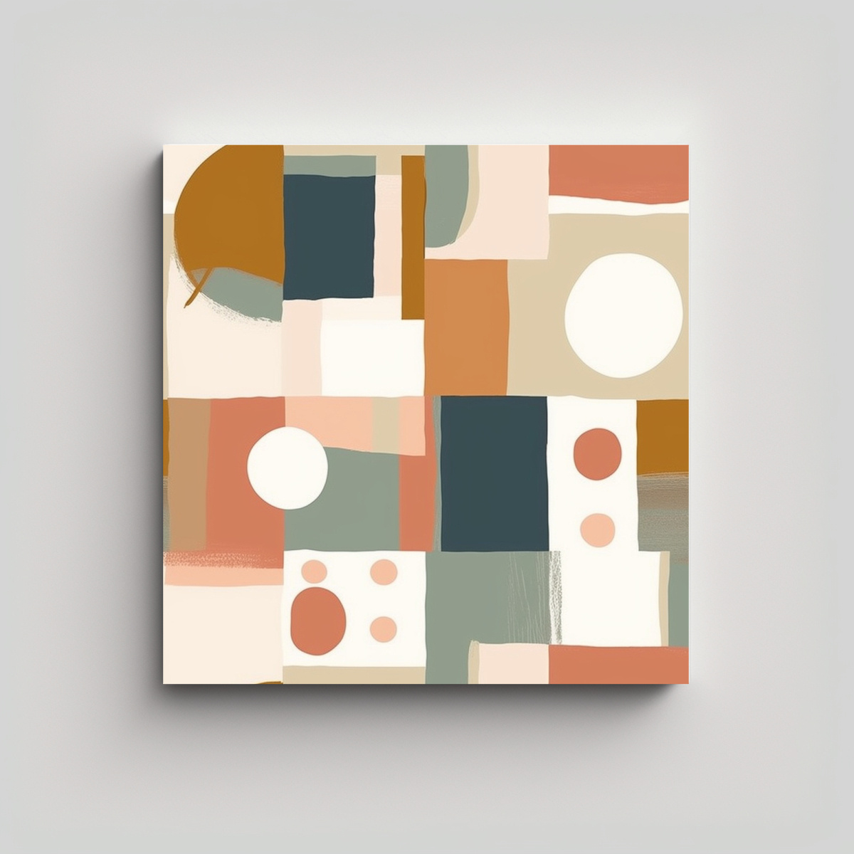 PATRÓN DIGITAL MINIMALISTA BOHO PARA DECORACIÓN 100X100 CM - 1