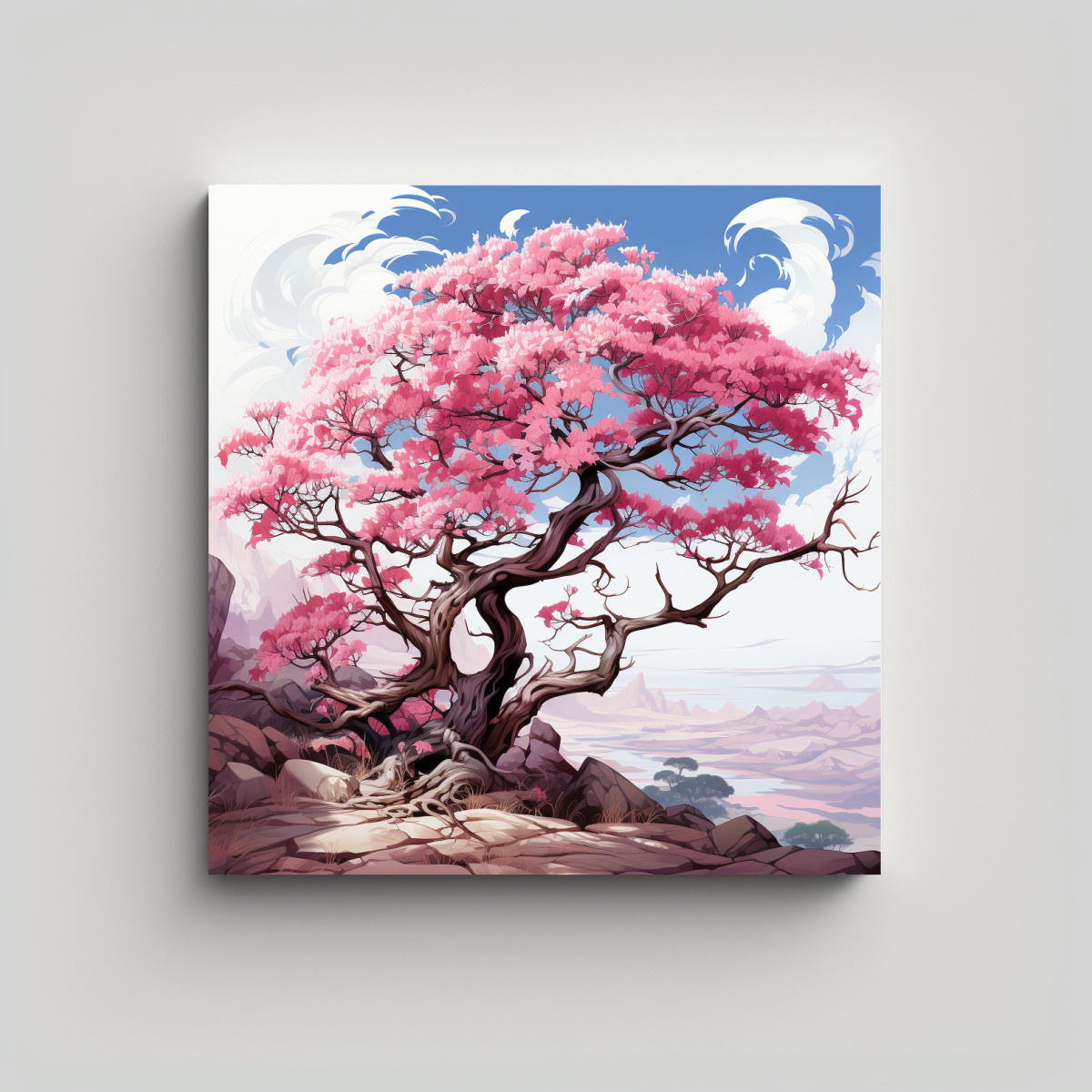 PINTURAS DECORATIVAS ARTE CALIDOS INTERIORES 90X90 CM - 1