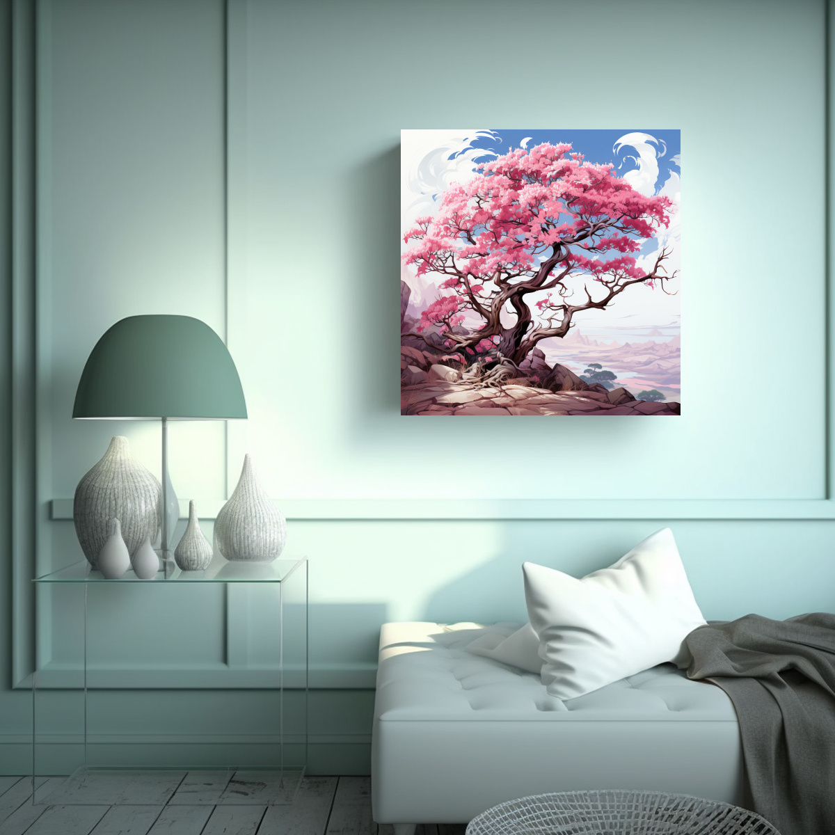 PINTURAS DECORATIVAS ARTE CALIDOS INTERIORES 90X90 CM - 2