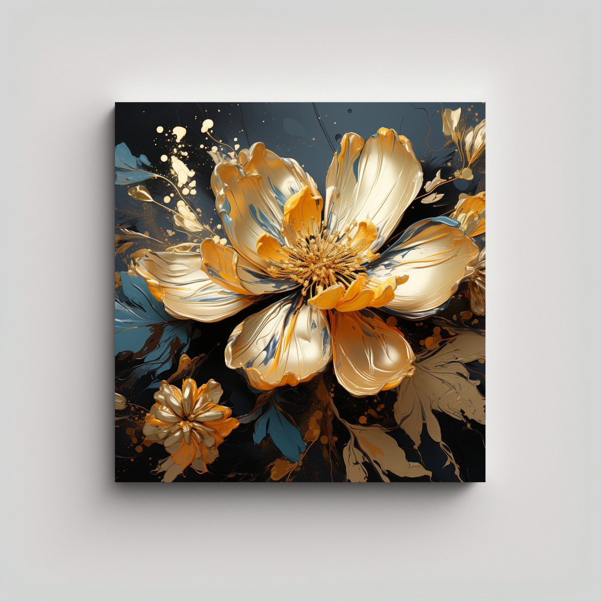 PINTURA DECORATIVA ESTILO GALERÍA BONITO EN 80X80 CM - 1