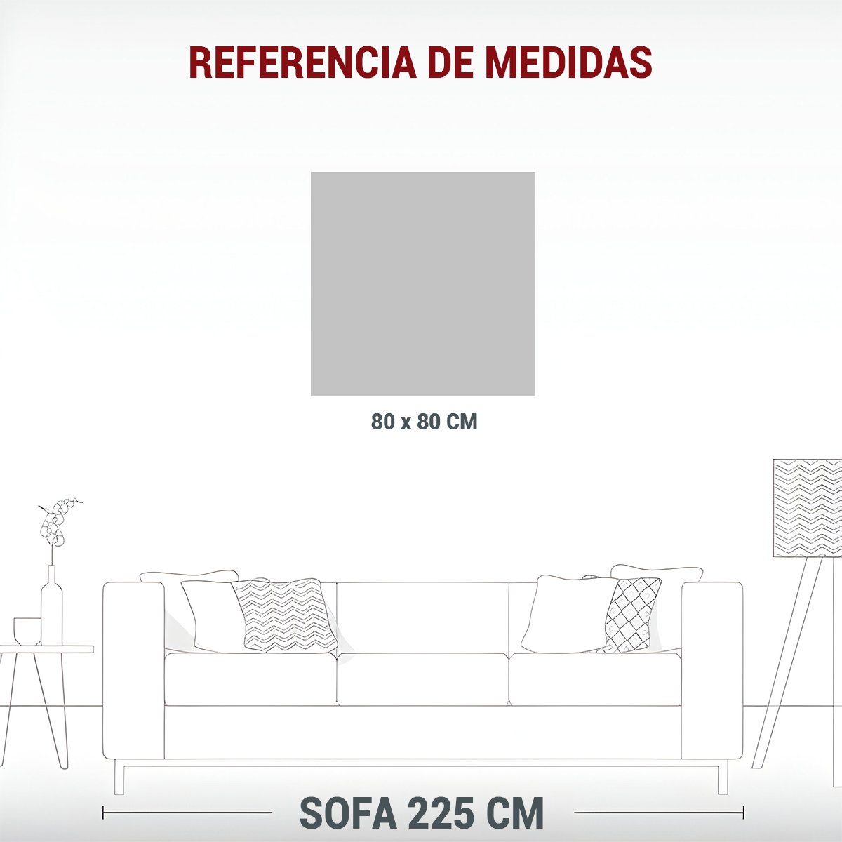PINTURA ABSTRACTA EN COLORES ROSA Y AZUL DE UN 80X80 CM - 3