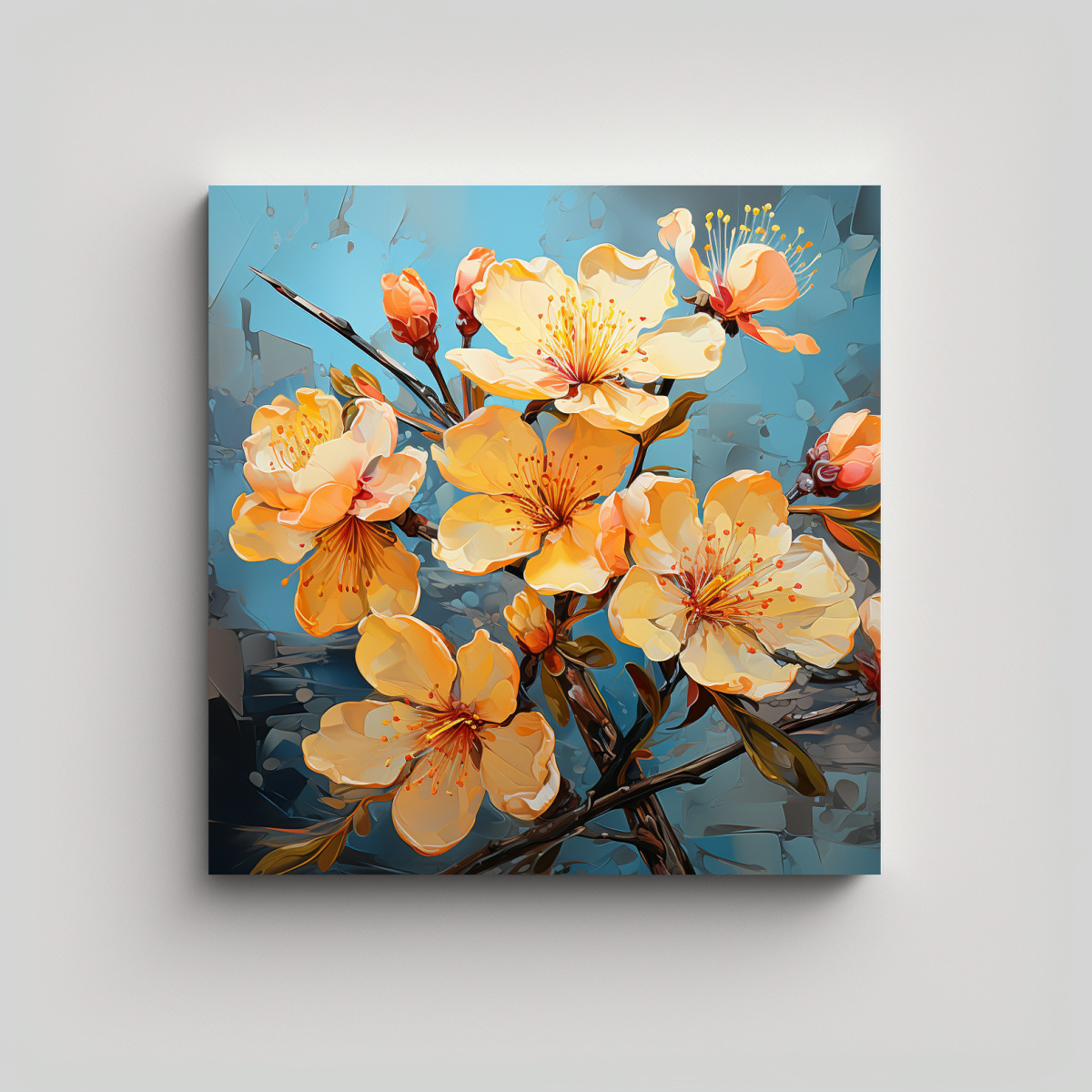 CUADRO COMPOSICIÓN PARA CUARTO, ÁRBOL 20X20 CM - 1
