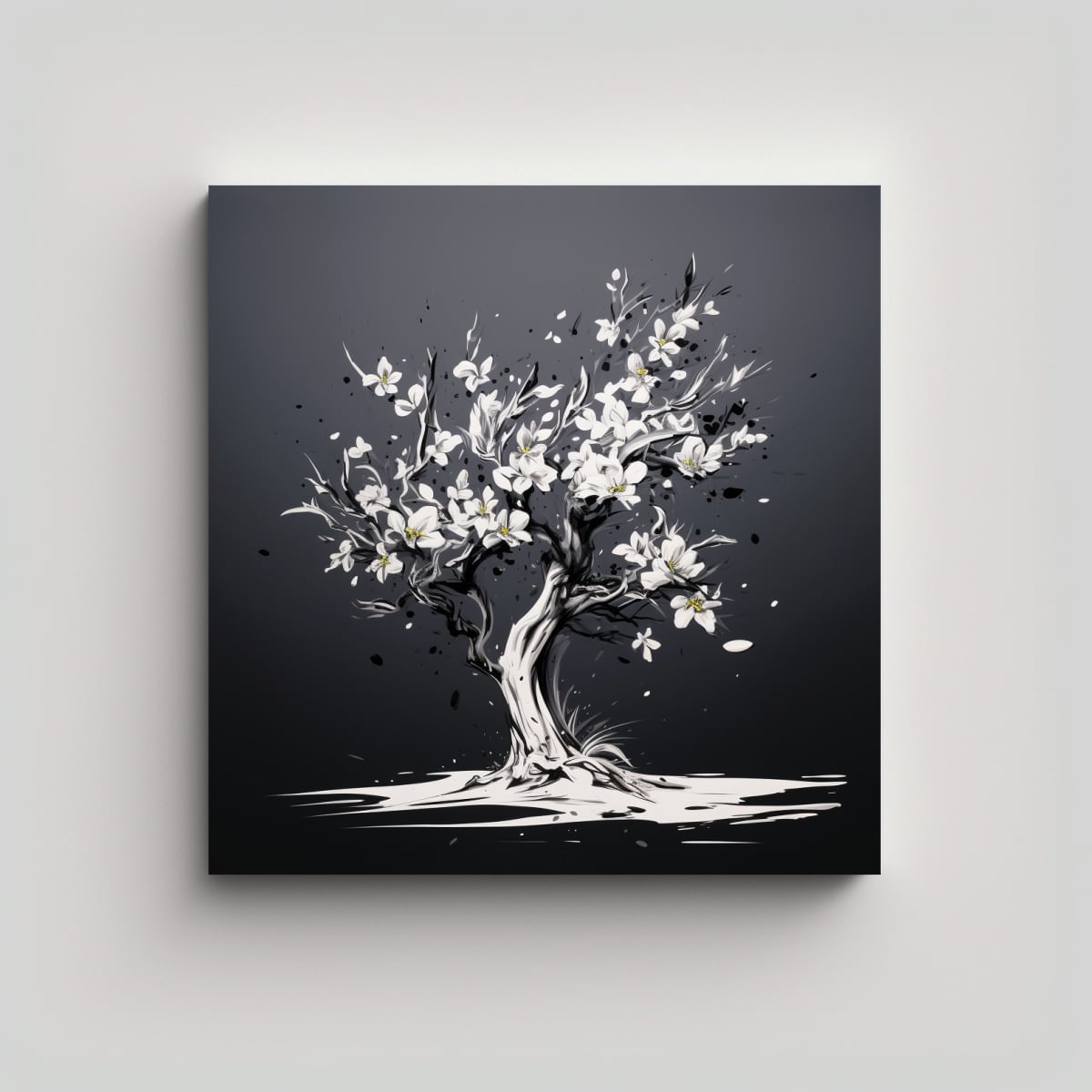 CUADRO DECORATIVO LIENZO INSPIRADOR, ÁRBOL DE 50X50 CM - 1