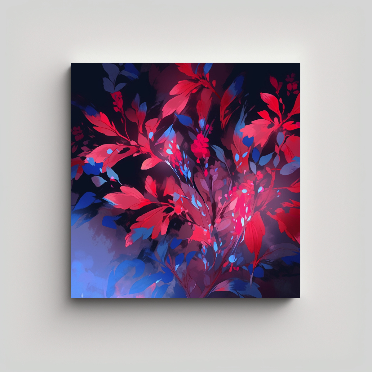 PINTURAS DECORATIVAS DE ESTILO NEONOIR EN 40X40 CM - 1