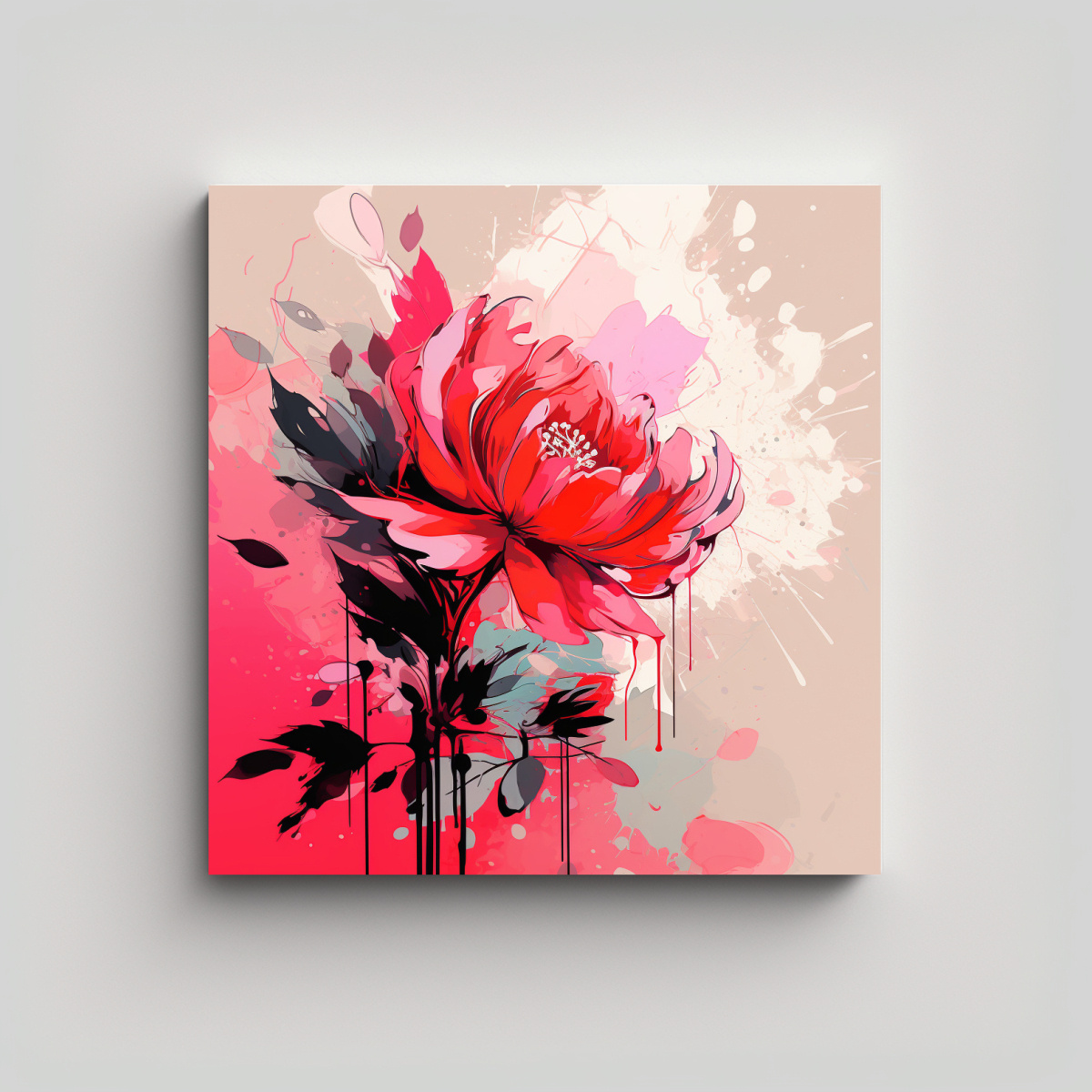 PINTURAS DECORATIVAS DE ALTA CALIDAD EN TONOS 60X60 CM - 1