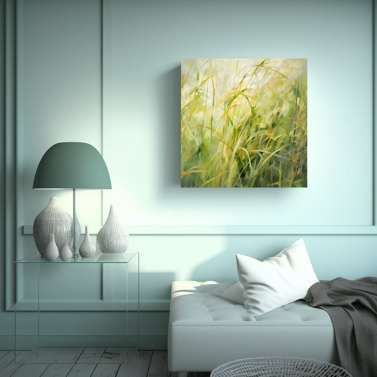 LIENZO SUBLIMADO INNOVADOR LEMONGRASS HIERBAS 90X90 CM - 2