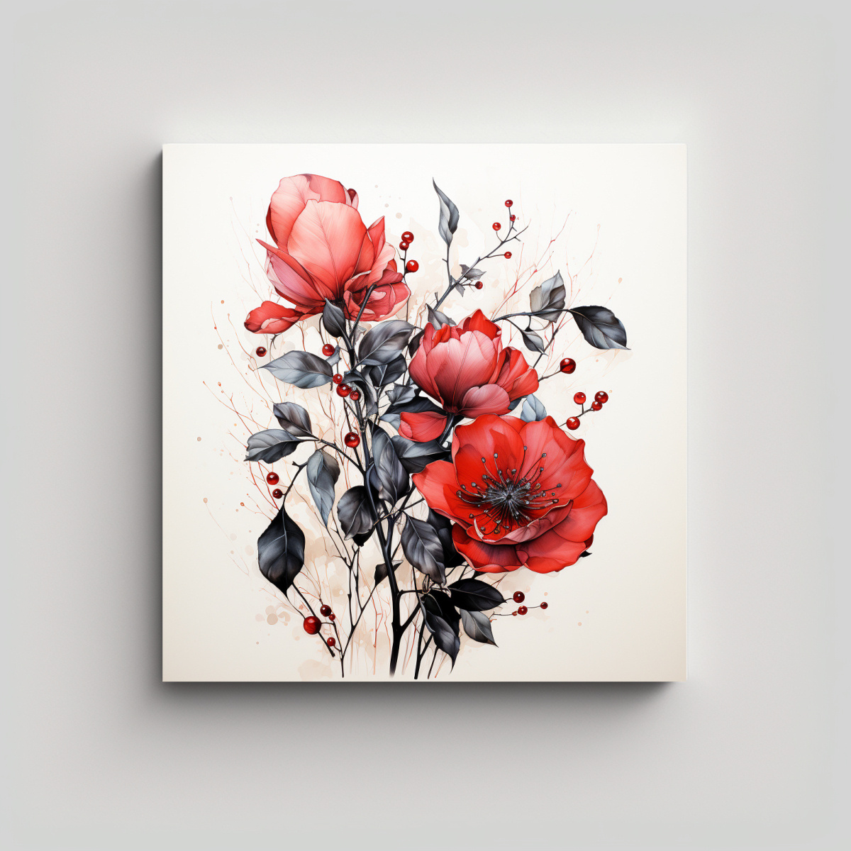 PINTURAS DECORATIVAS DE DISEÑO LUMINOSO CON 70X70 CM - 1