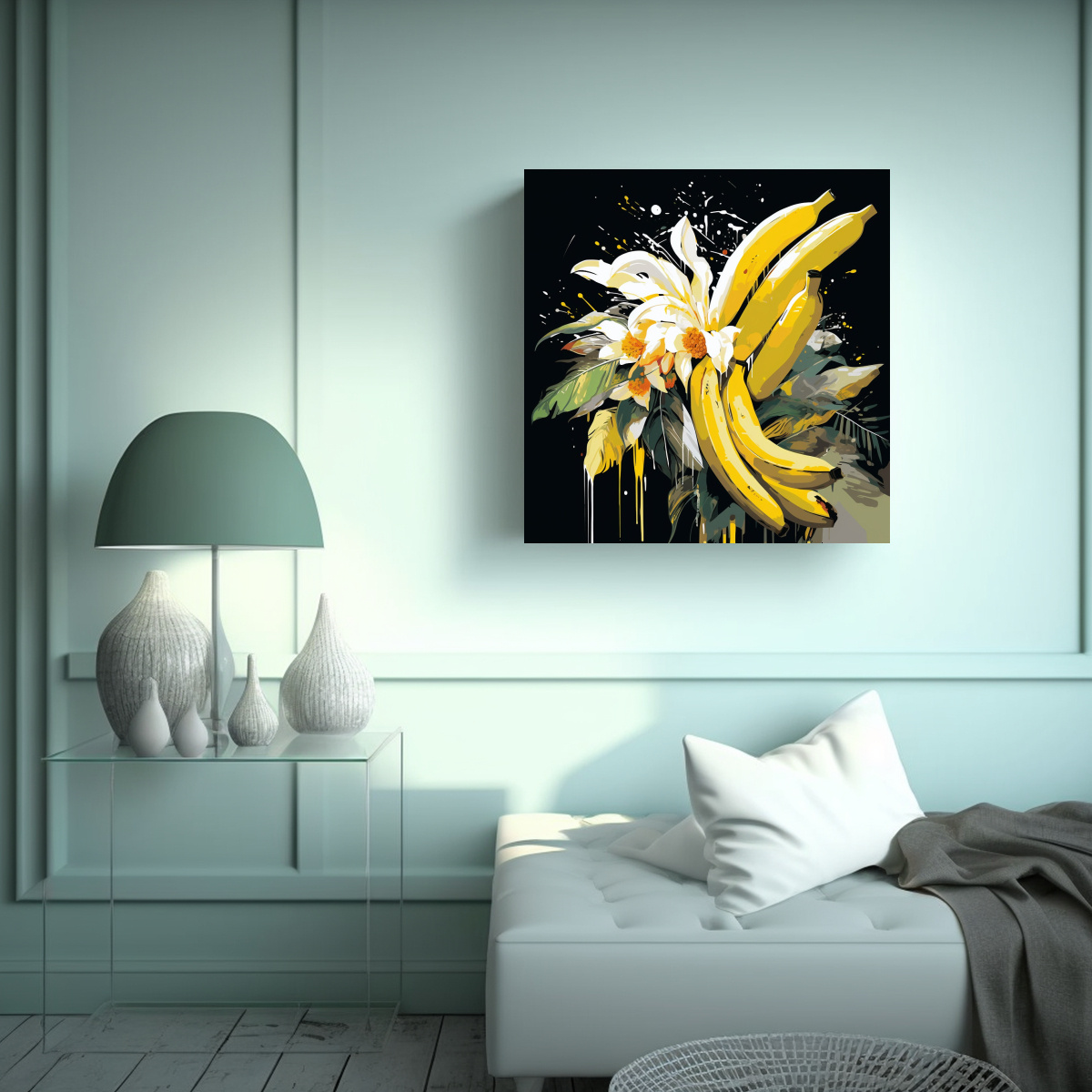 CUADRO ESTÉTICO HERMOSO ÁRBOL DE PLÁTANO EN 90X90 CM - 2