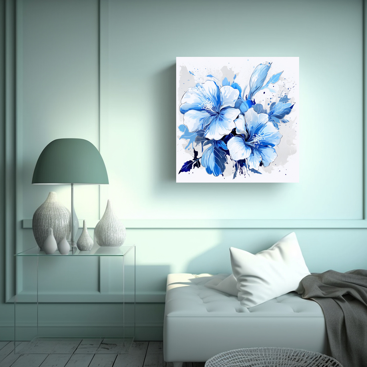 CUADRO DE PARED DISEÑO HOGAR DECO ATMOSFERA 20X20 CM - 2