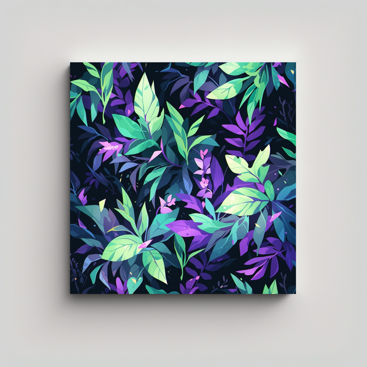 PINTURAS DECORATIVAS INNOVADORAS DE COLORES VERDE 20X20 CM - 1