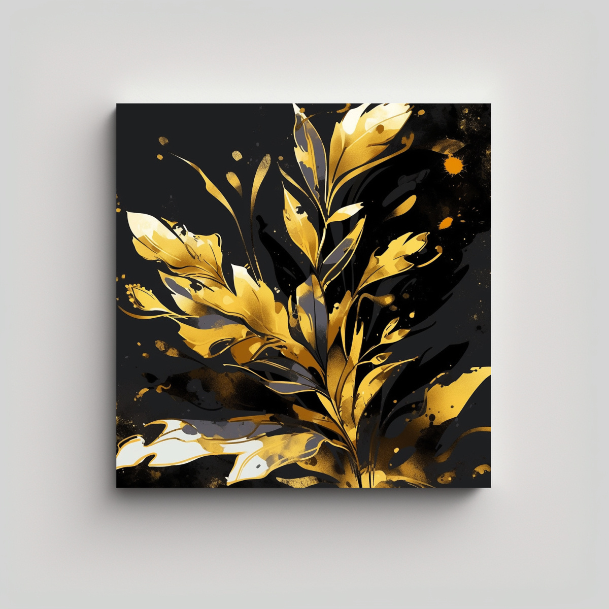 DISEÑO CUARTO AMARILLO Y DORADO ATMOSFERA 60X60 CM - 1