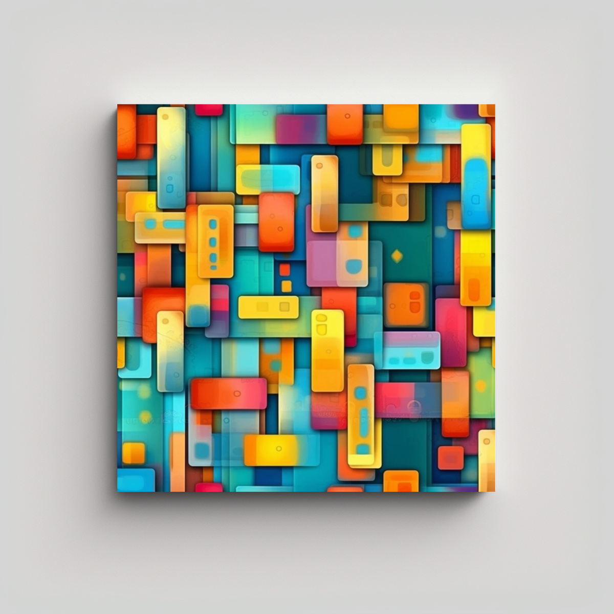 CUADROS DE PARED INSPIRADORES CON MOTIVOS 20X20 CM - 1