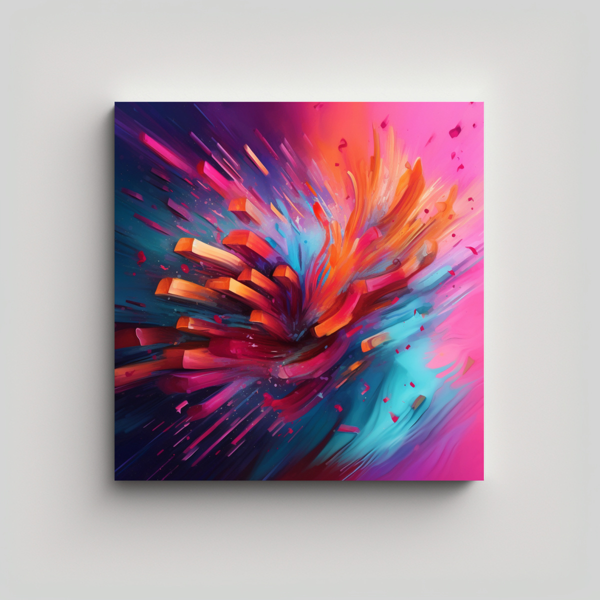 LIENZO DE TELA TELA SUBLIMADA EQUILIBRIO VISUAL 90X90 CM - 1