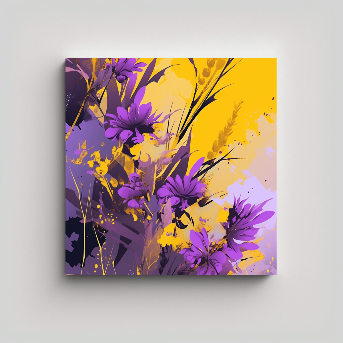 CUADRO DE TELA FOTOGRÁFICA SIMÉTRICO EN 30X30 CM - 1