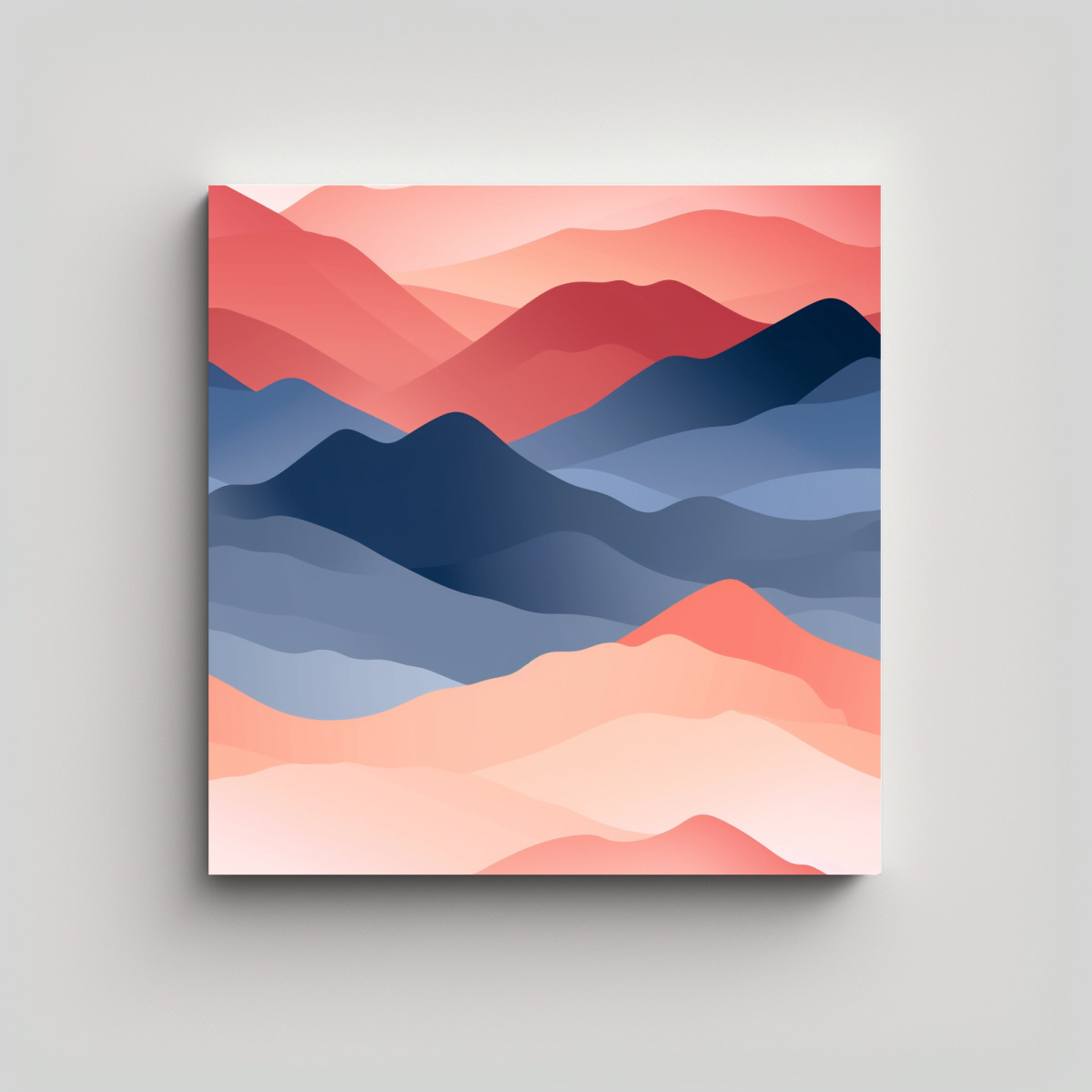 PINTURAS DECORATIVAS MINIMALISTAS DE PAISAJE DE 50X50 CM - 1