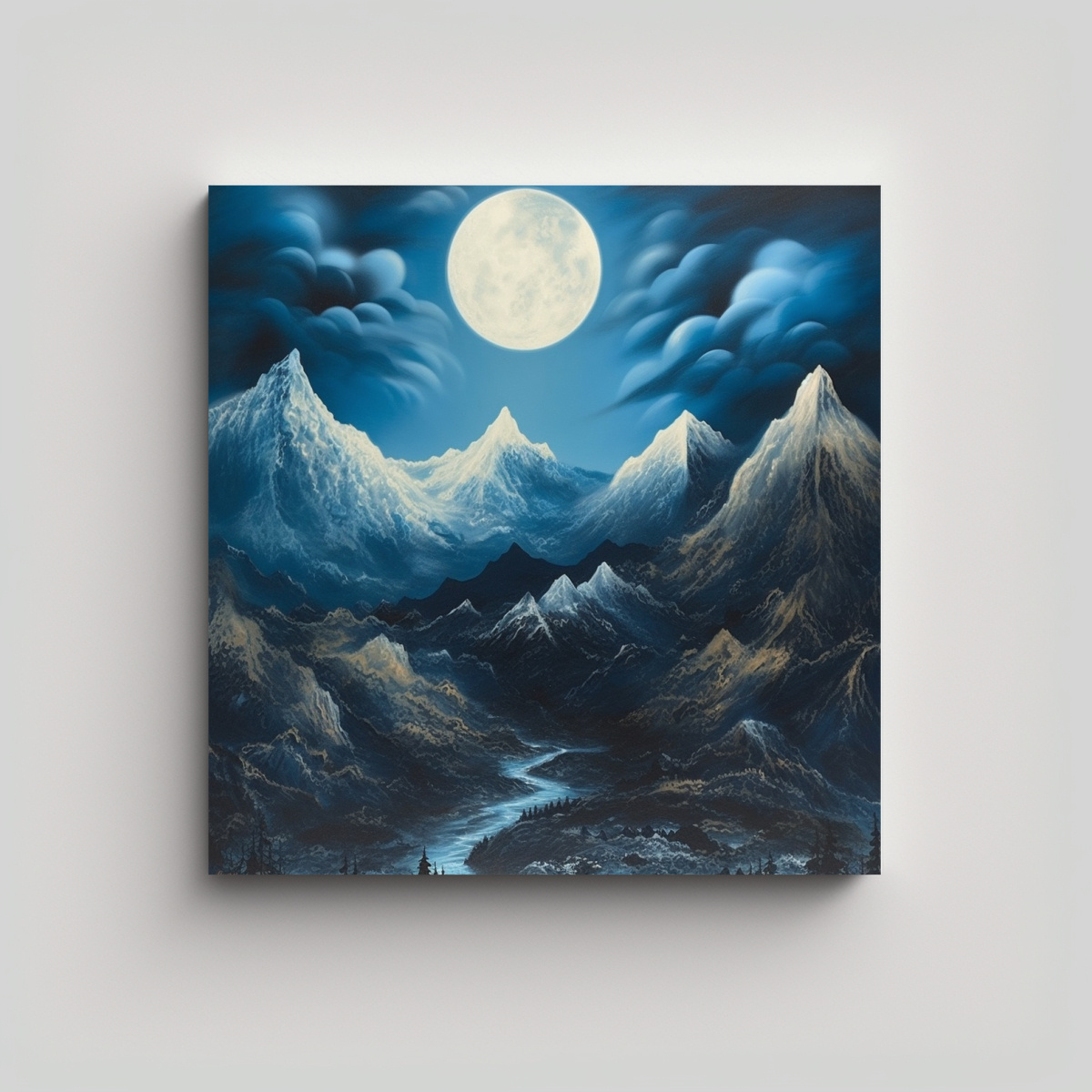 Royal & Langnickel – Kit Lamina Incisa Con Lupo E Luna, 20x25 Cm, Colore Argento