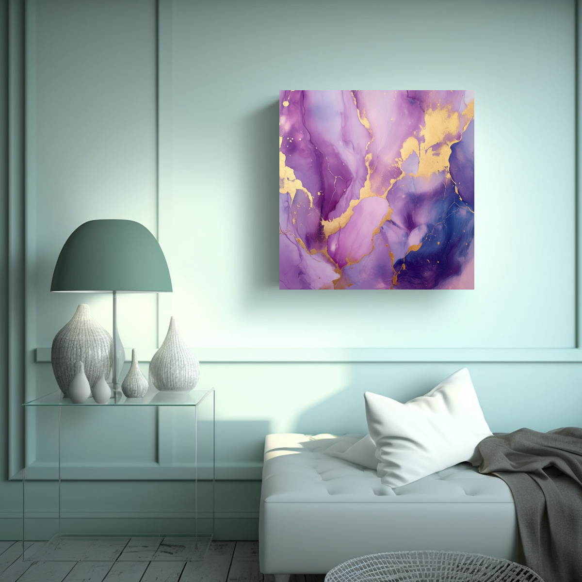 OBRA DE ARTE COMPOSICIÓN IMAGEN REGALO EN 90X90 CM - 2