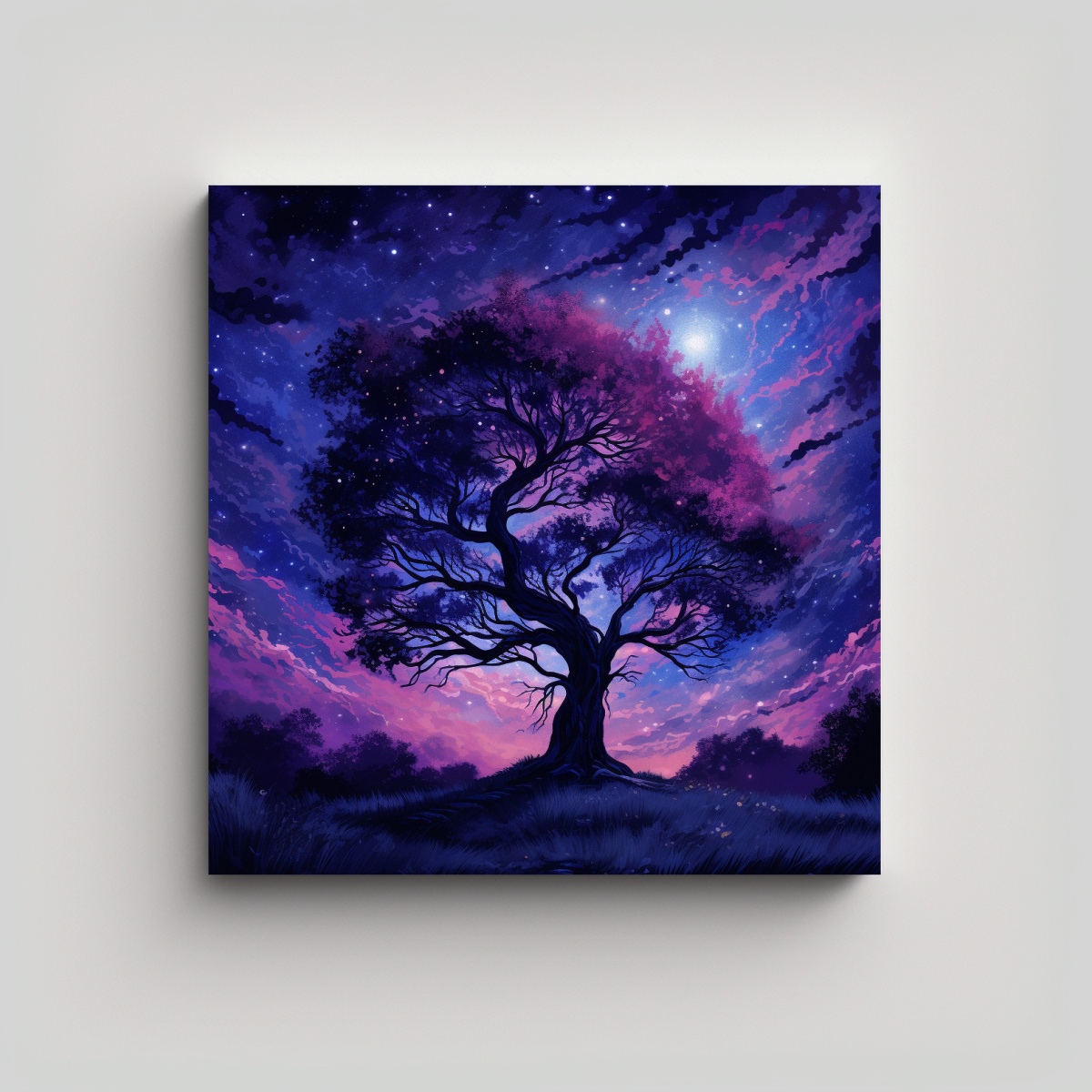 PINTURA DE PARED HERMOSA PARA COCINA CIELO AZUL 20X20 CM - 1