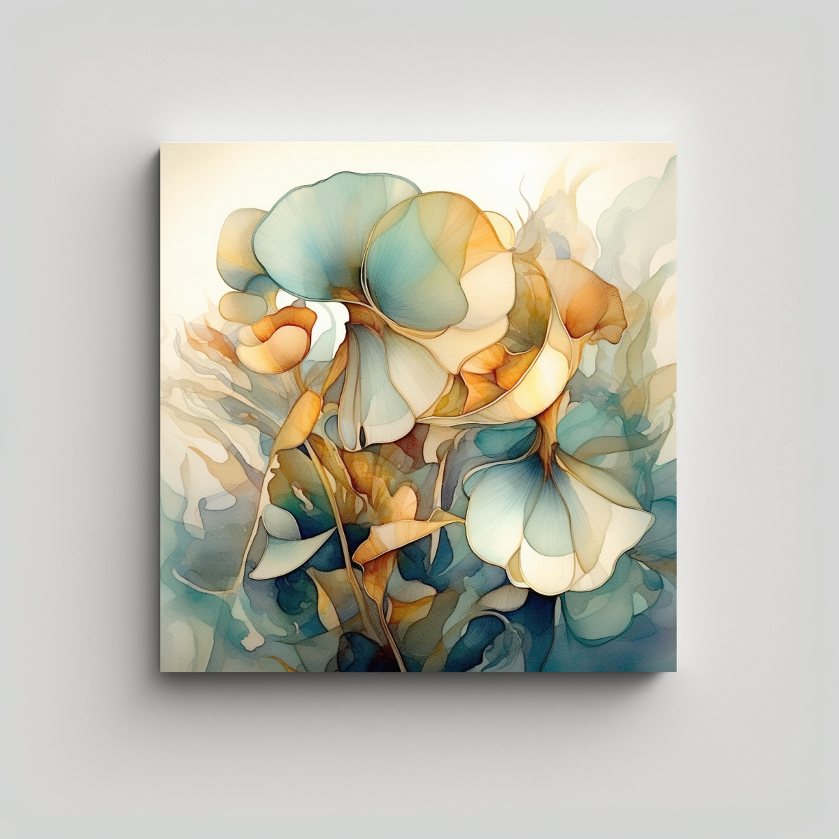 PINTURA ARTE EXPRESIÓN: PINTURA AL AGUA CON GRAN 40X40 CM - 1