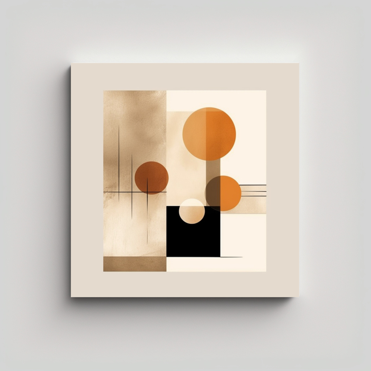 PINTURAS DE DECORACIÓN INSPIRADORAS PARA PARED 20X20 CM - 1