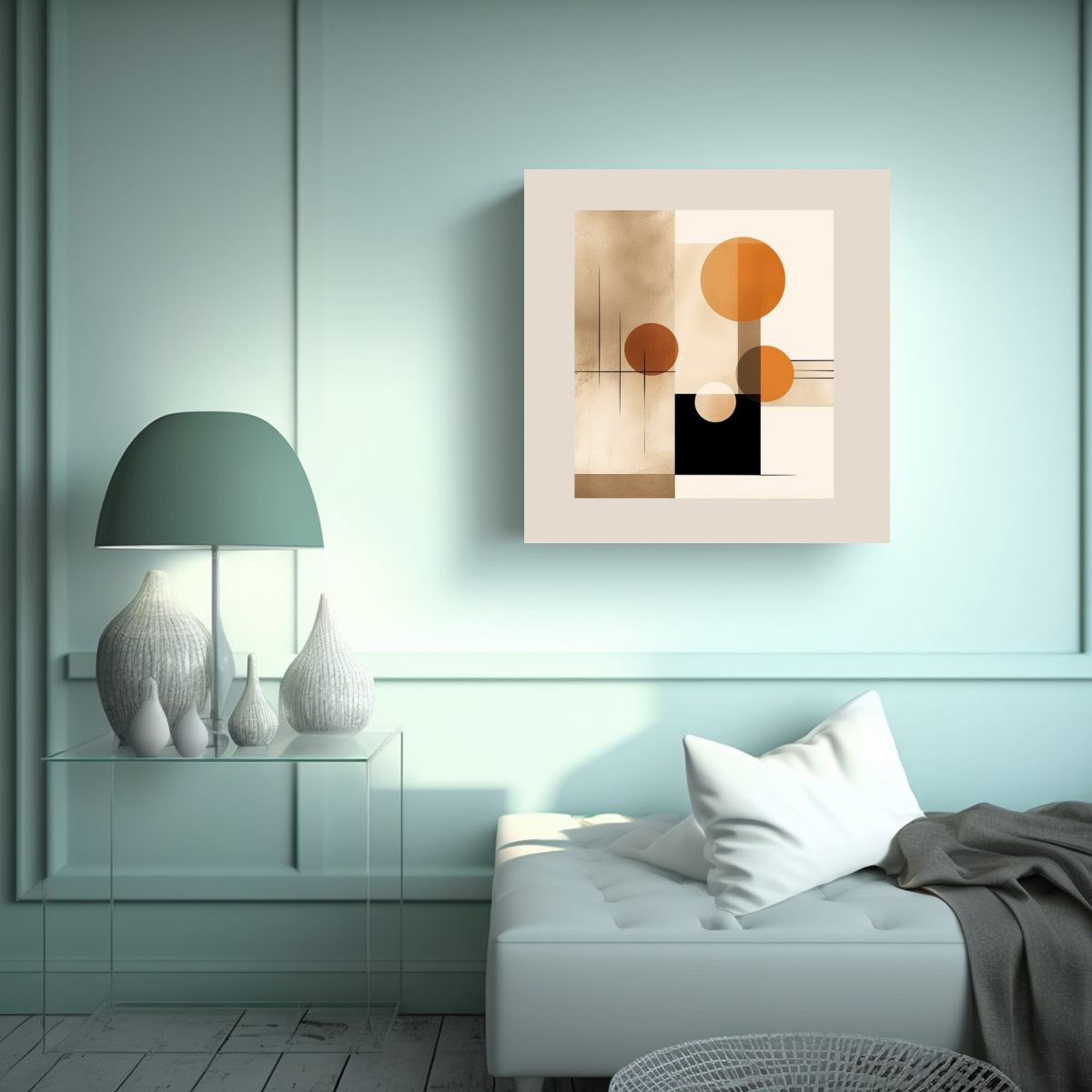 PINTURAS DE DECORACIÓN INSPIRADORAS PARA PARED 20X20 CM - 2