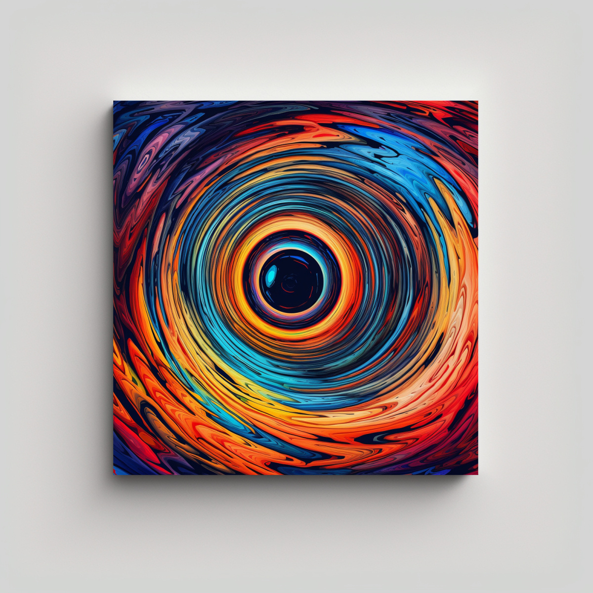 PINTURA EN BASTIDOR PARA ESCENARIO CON TELA 100X100 CM - 1