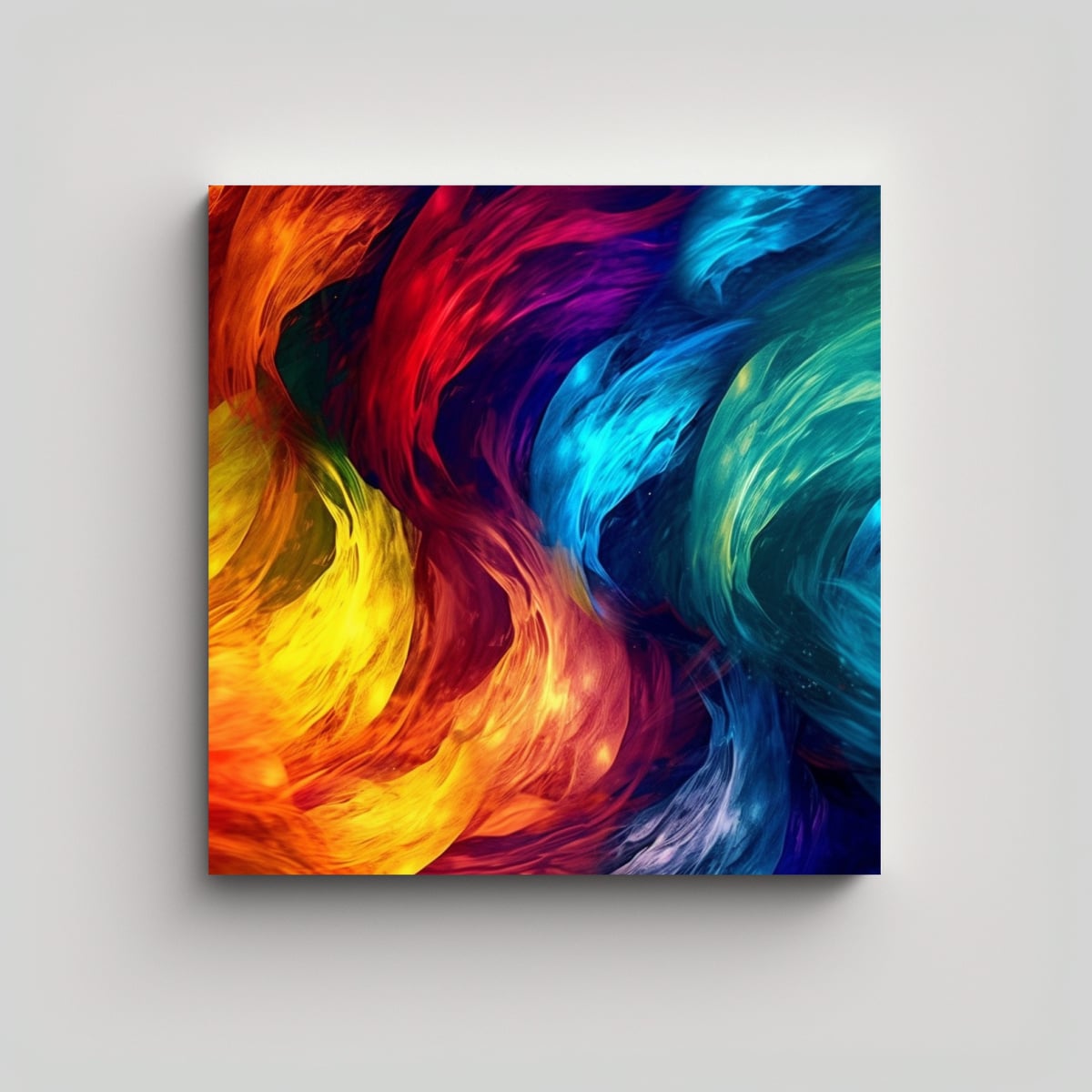 PINTURAS DECORATIVAS DE ALTA CALIDAD CON COLORES 90X90 CM - 1