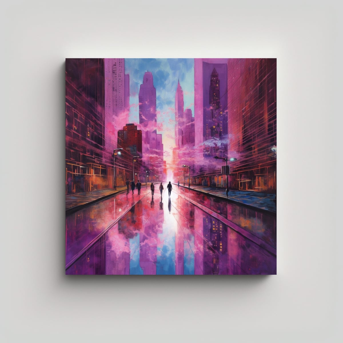 LIENZO DE TELA ESTRELLADOS PARA DECORACIÓN: CREA 30X30 CM - 1