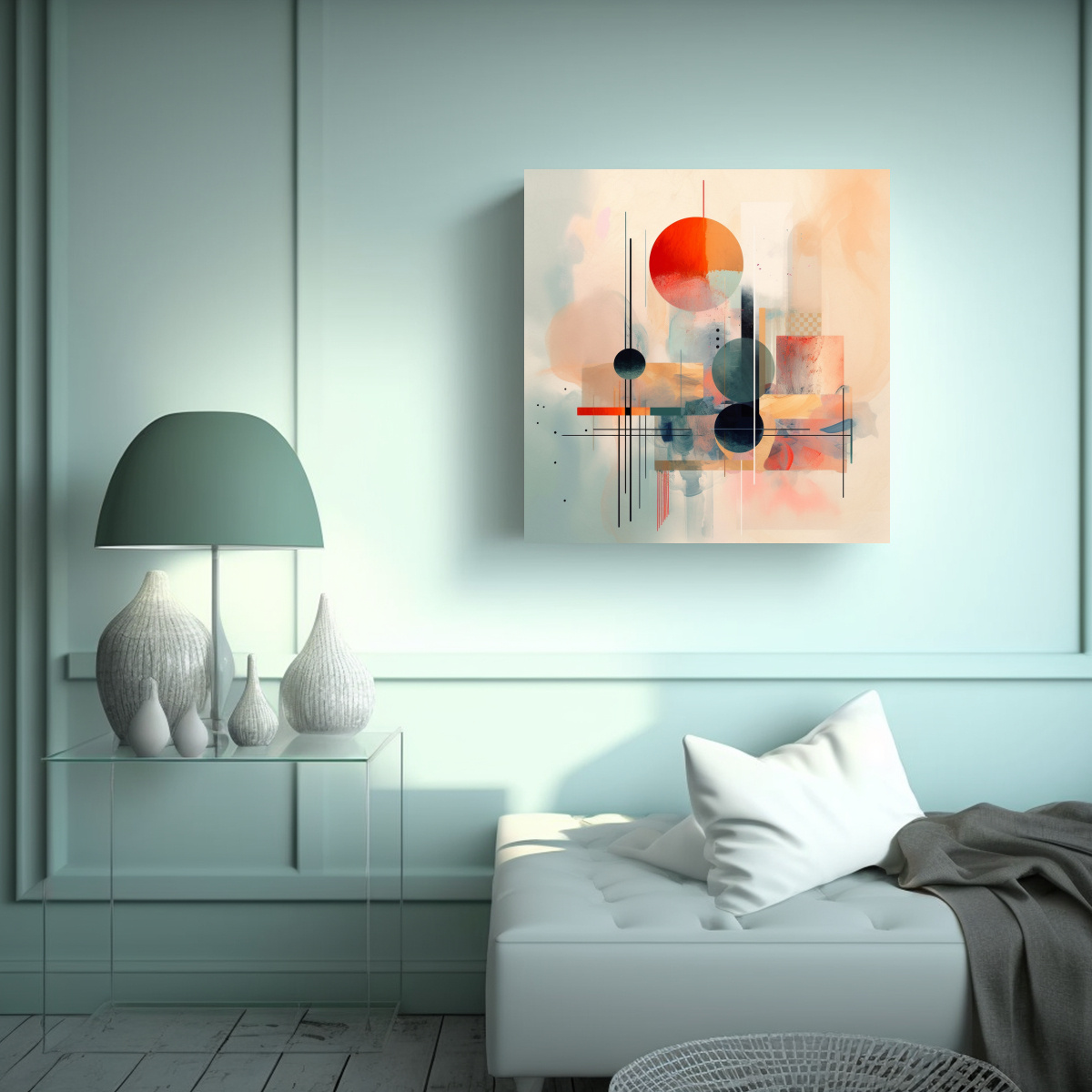 PINTURAS DECORATIVAS JUVENILES CON ESTILO 50X50 CM - 2