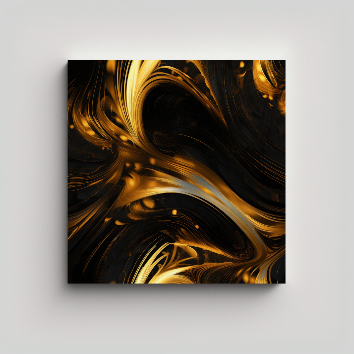 LIENZO CREATIVO RESISTENTE DE ARTE ABSTRACTO EN 100X100 CM - 1