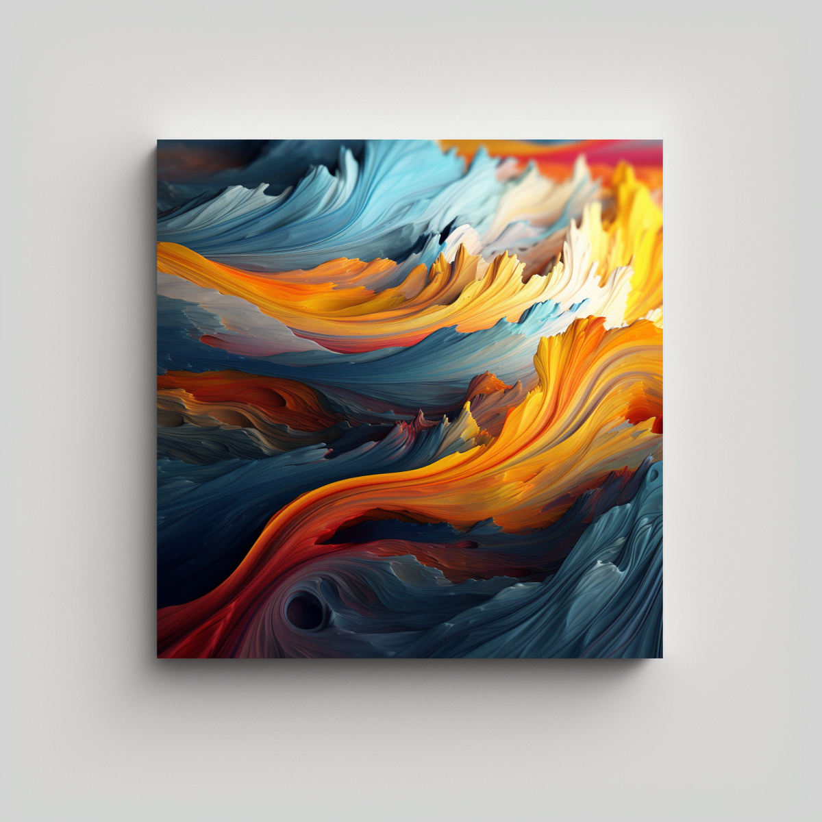 CUADRO POLÉMICO DE ALTA CALIDAD: ARTE DE PARED 40X40 CM - 1