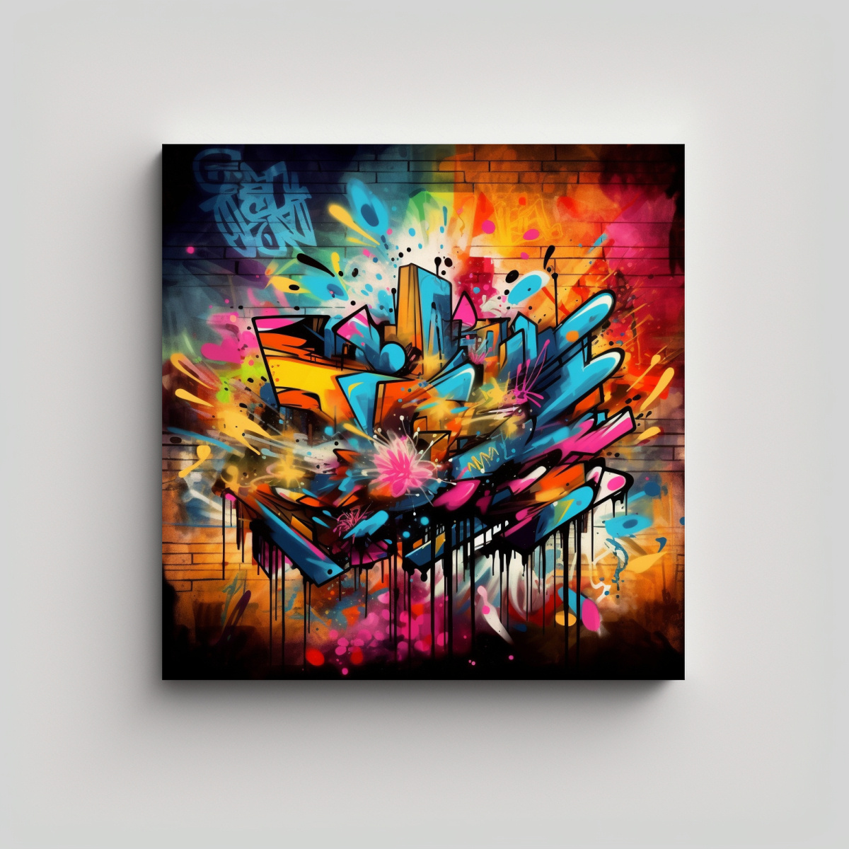 CUADROS DE DECORACIÓN PARA COCINA CON ELEMENTOS 80X80 CM - 1