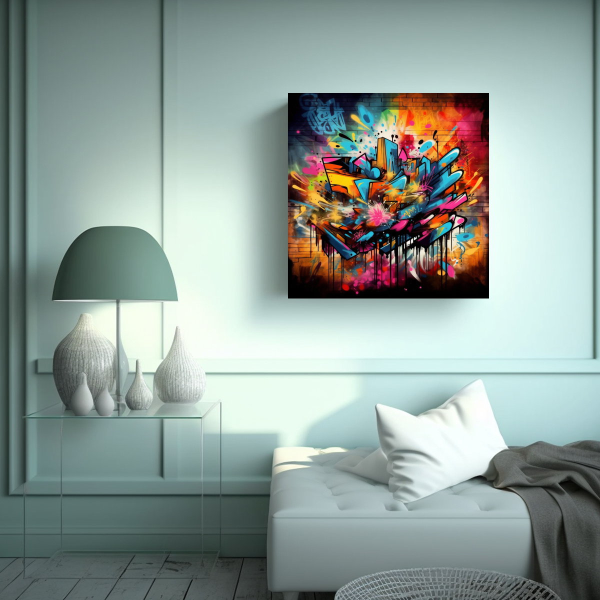 CUADROS DE DECORACIÓN PARA COCINA CON ELEMENTOS 80X80 CM - 2
