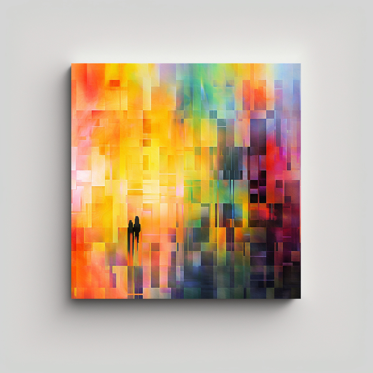 PINTURAS DECORATIVAS DE COMPOSICIÓN EQUILIBRADA 30X30 CM - 1