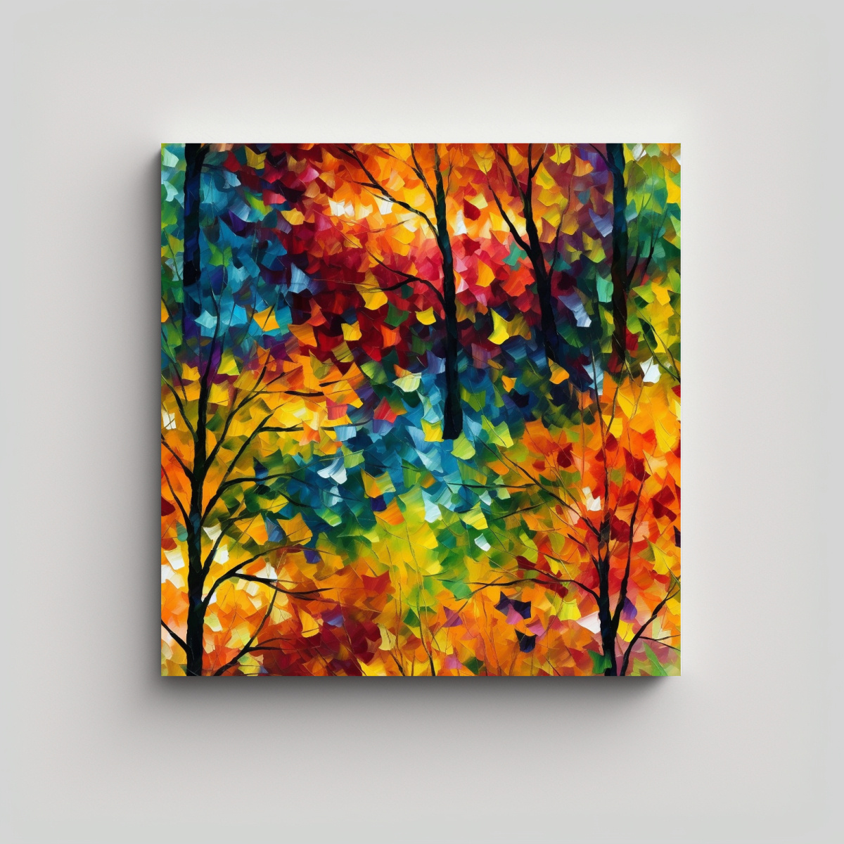 CUADRO IMPRESO NATURE MINATURE EXCLUSIVO DE 70X70 CM - 1