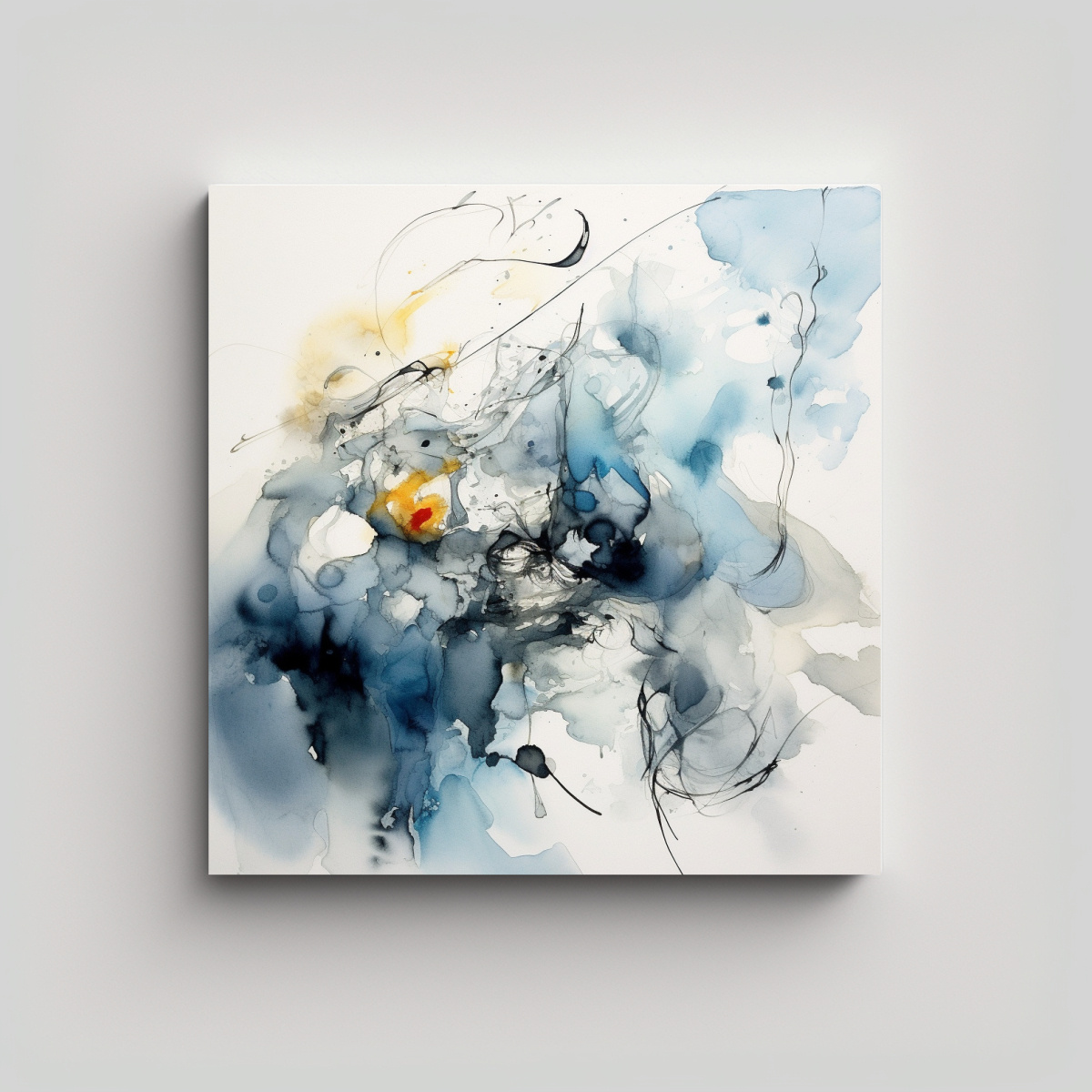 CUADRO DE INSPIRACIÓN PARA CUARTO, COMPOSICIÓN 50X50 CM - 1