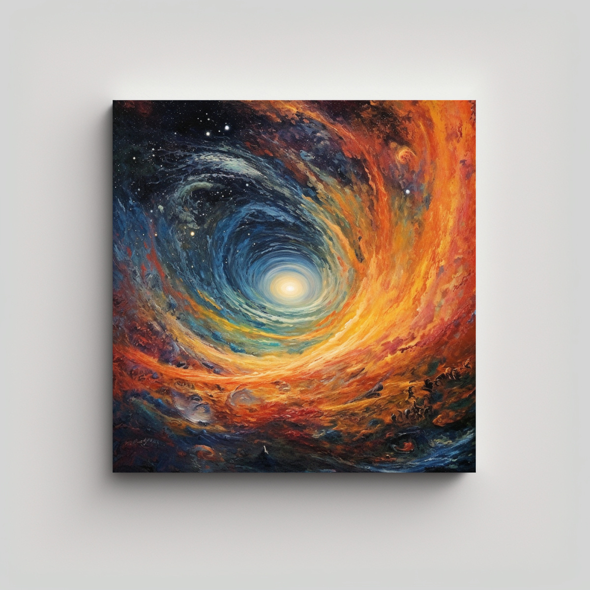 PINTURAS DECORATIVAS VINTAGE INSPIRADORAS Y 60X60 CM - 1