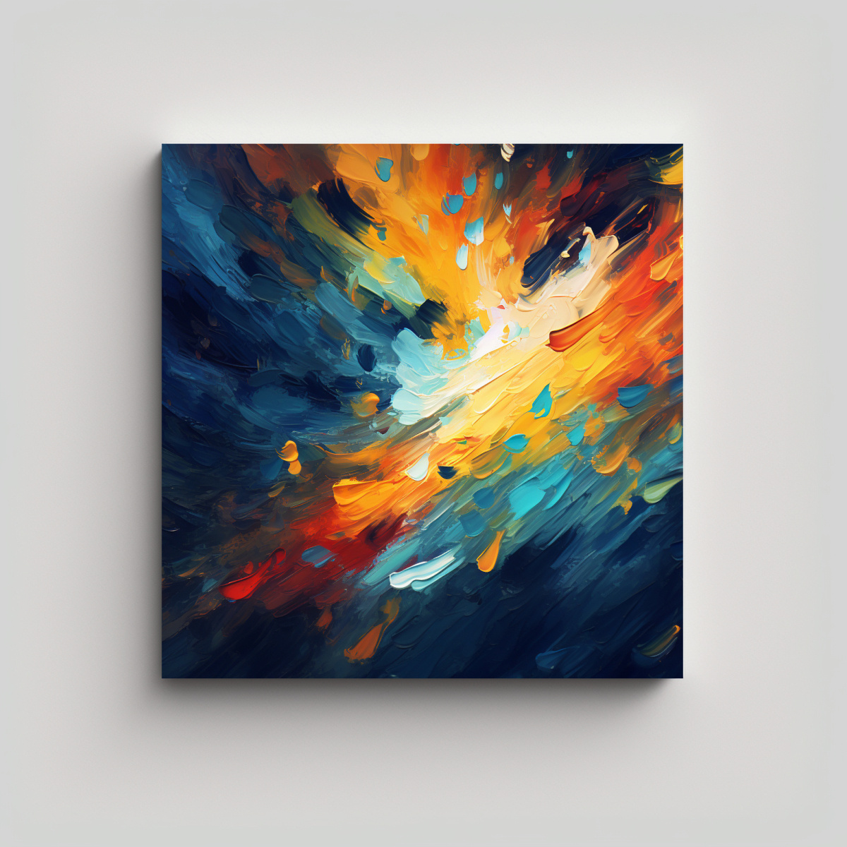 FONDO DE PANTALLA HD 8K DE PINTURA ABSTRACTA DE 70X70 CM - 1