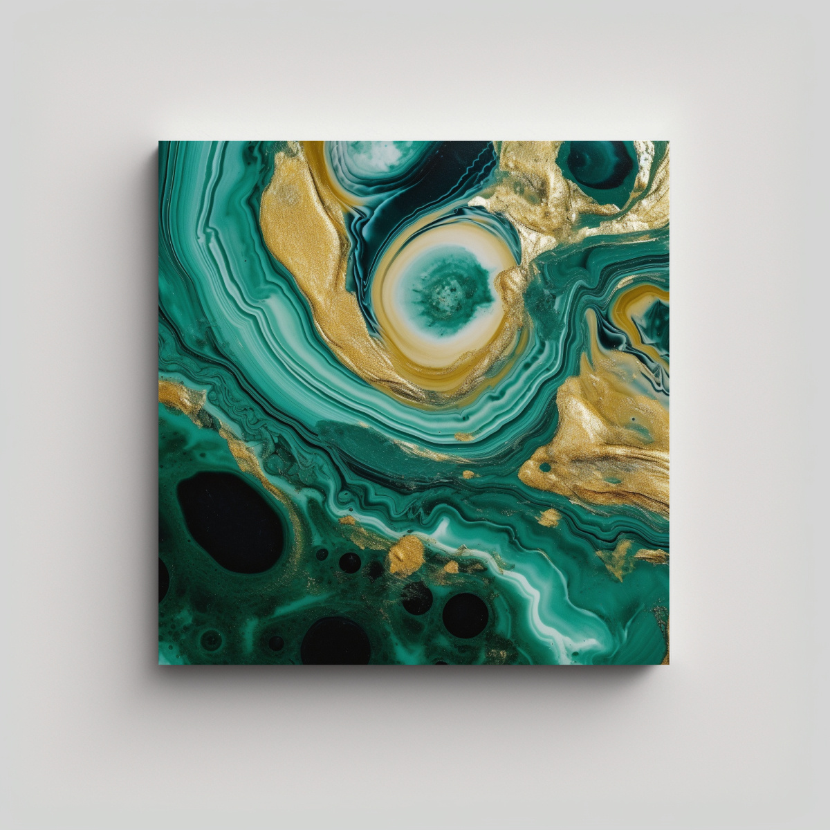 PINTURA DECORATIVA ORIGINAL MÁRMOL LÍQUIDO Y 50X50 CM - 1