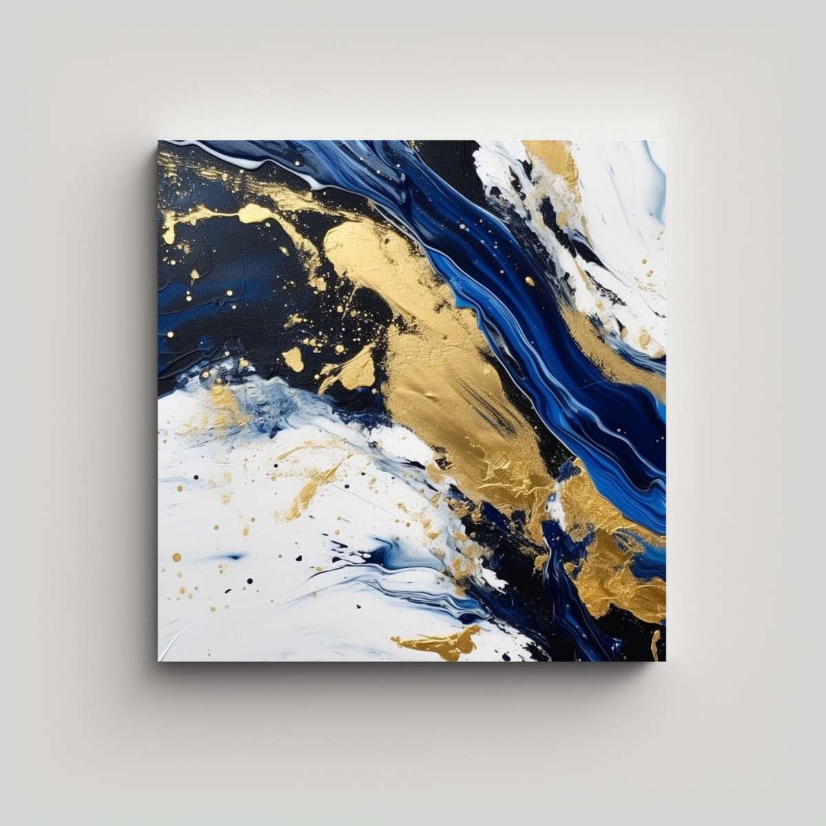 CUADRO MODERNO ABSTRACTO PARA HABITACIÓN EN 100X100 CM - 1
