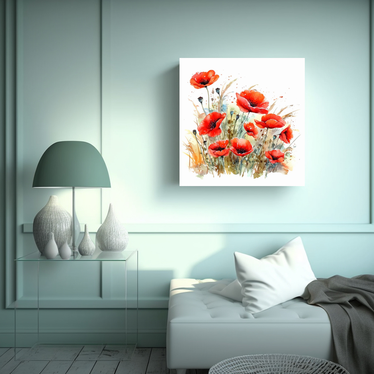 FANTASÍA EXPRESIÓN ARTE DE PARED VIENTO SUAVE 20X20 CM - 2