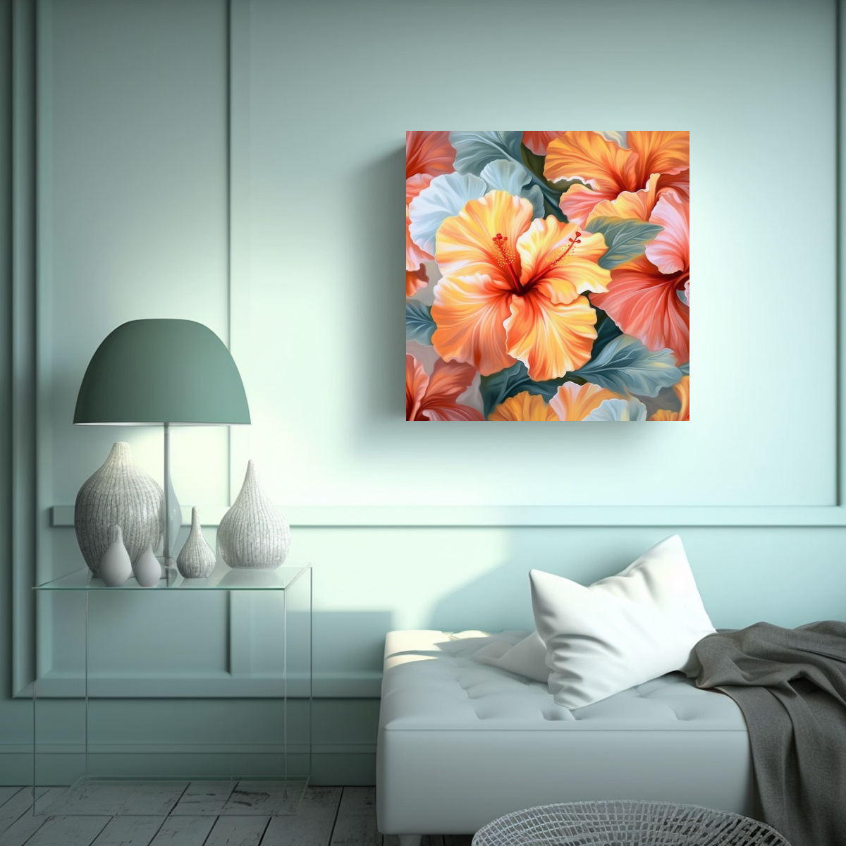 PATRÓN SIN COSTURA LUZ NATURAL BRILLANTE ARTE 40X40 CM - 2
