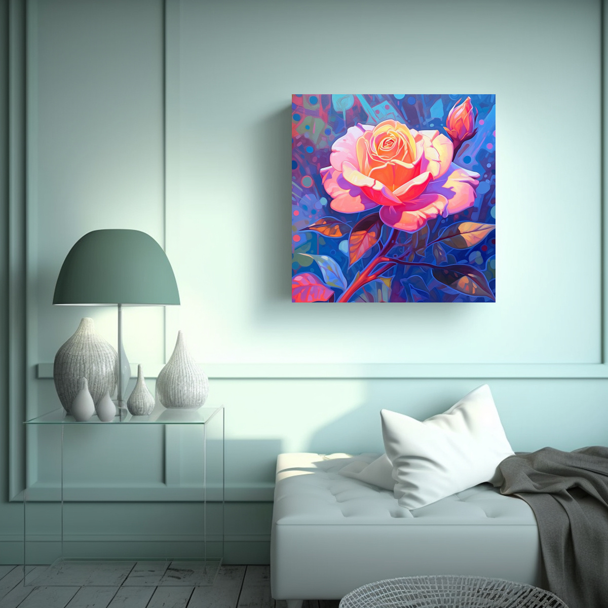 GALERÍA ESTILO ARTE DE PARED AYON PINTURA DE 20X20 CM - 2