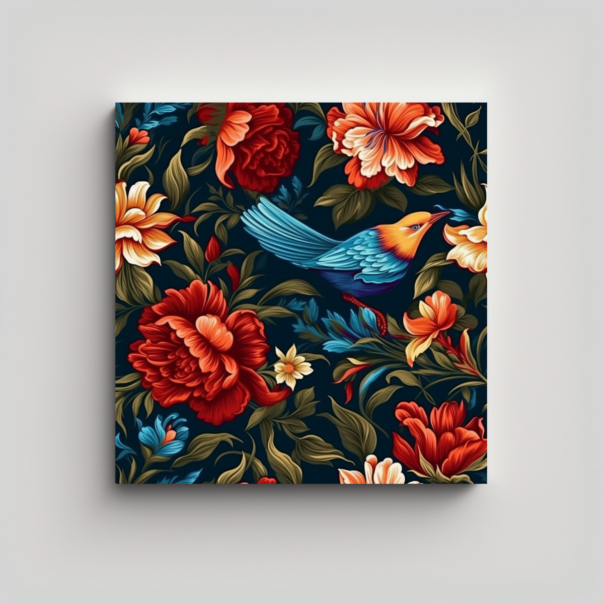 BARROCO SEAMLESS WALLPAPER ARTE DISEÑO AVES 30X30 CM - 1