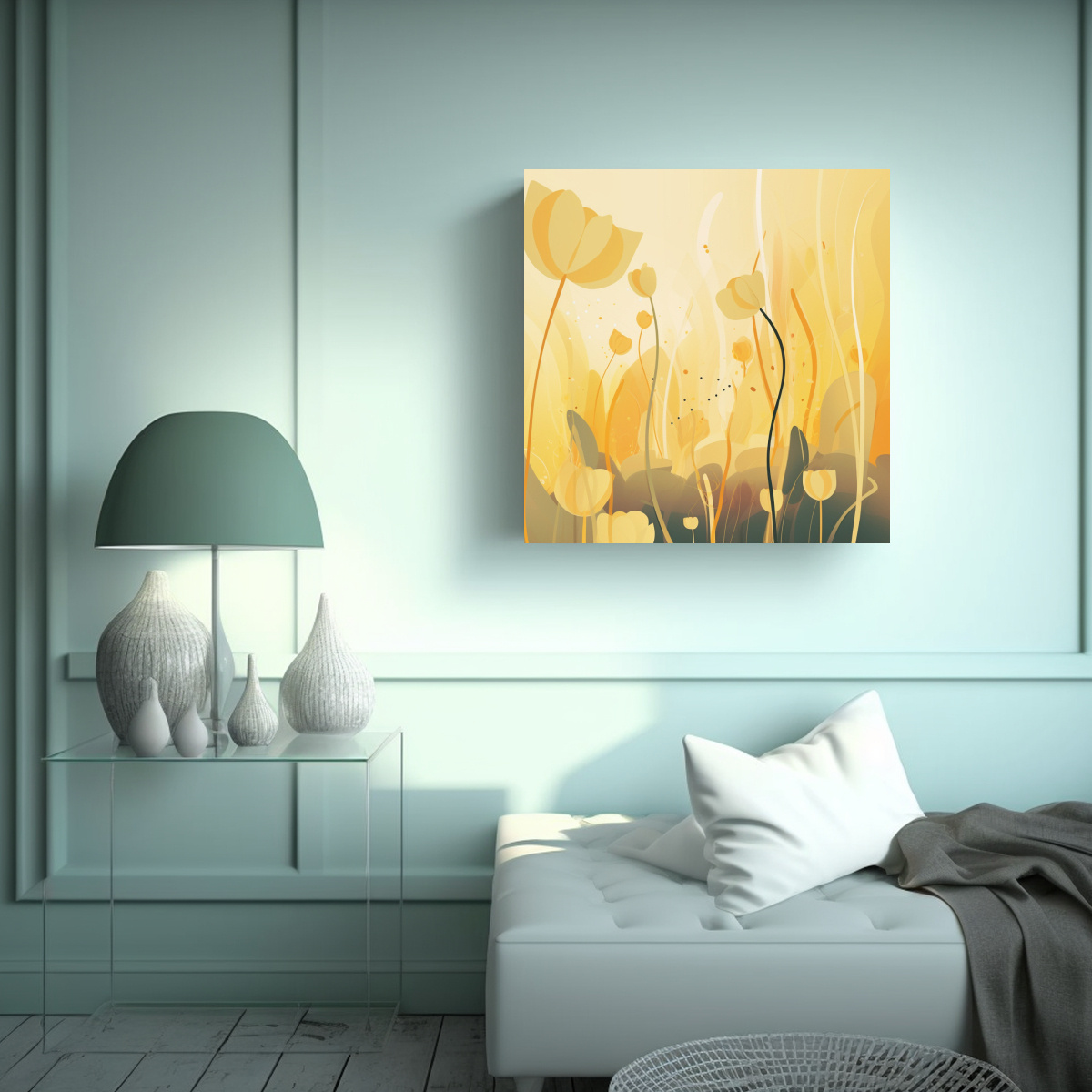 ILUSTRACIÓN DECORATIVA ESPACIO CREATIVO 20X20 CM - 2
