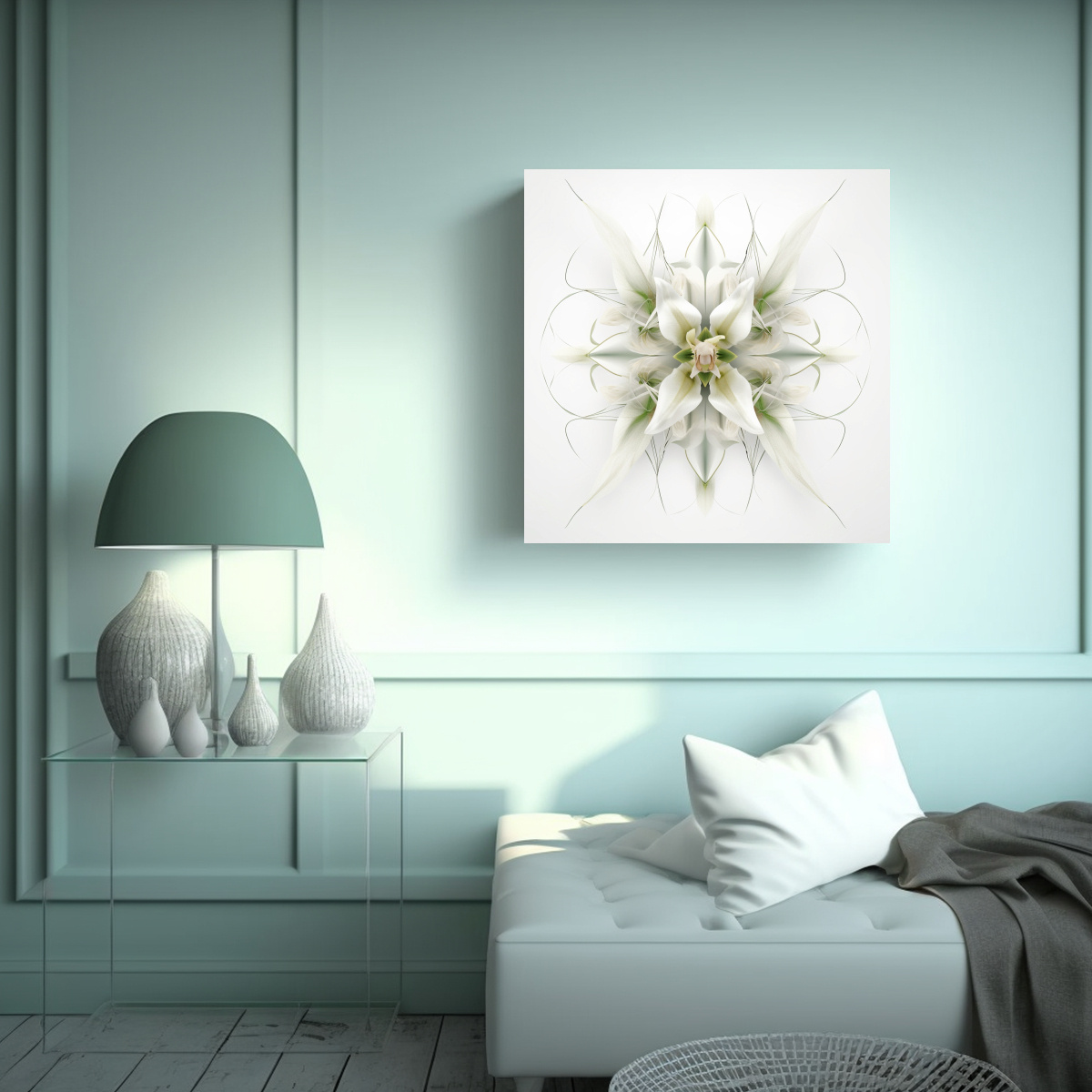 ARTE DECORATIVO CONCEPTUAL EN BASTIDOR TEXTURA 50X50 CM - 2