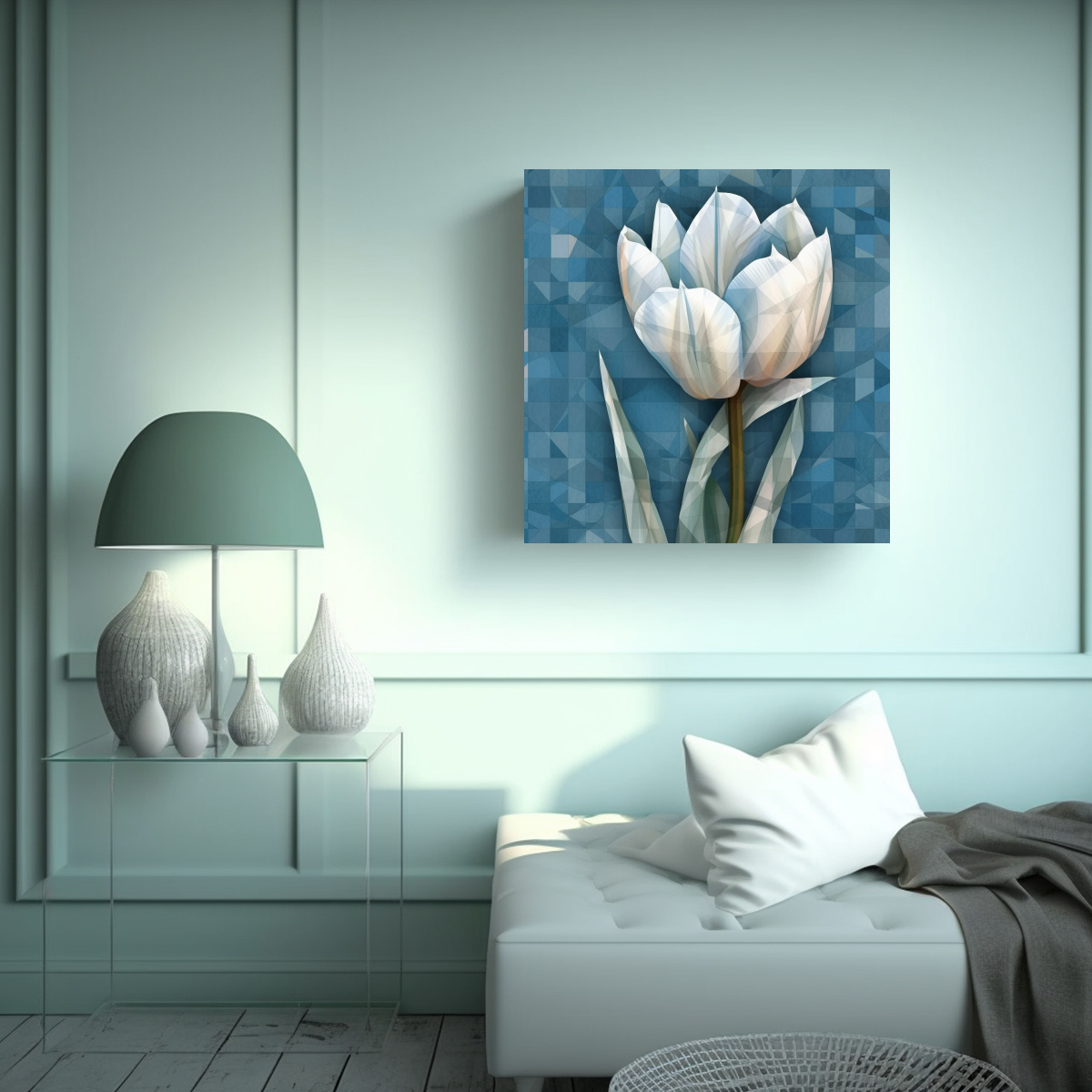 FORMACIÓN DE COLORES CANVA EN PATRÓN 90X90 CM - 2