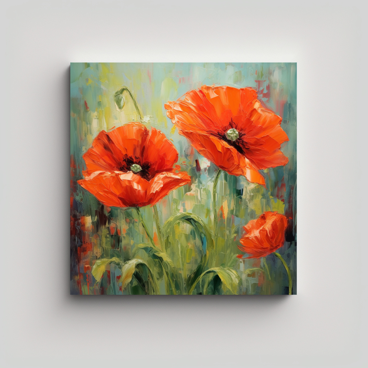 CUADRO DECORATIVO DE PARED: FORMACIÓN DE 60X60 CM - 1