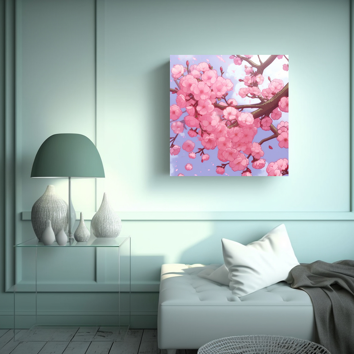 DECORACIÓN TEMÁTICA: TELA EN BASTIDOR PARA 50X50 CM - 2